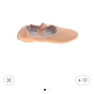 Stelle Girls Ballet Shoes Boys Toddler Soft Leather Dance Slippers pink 10